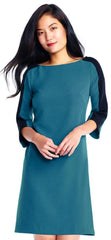 Adrianna Papell - Bateau A-Line Short Dress AP1D101471SC